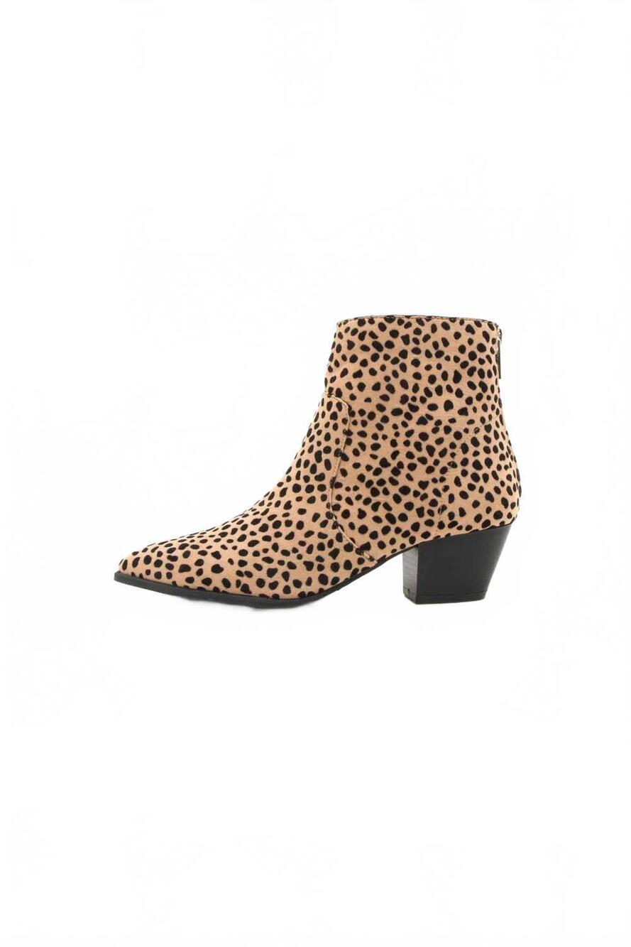 NEW QUPID women's mystique cheetah bootie in as shown